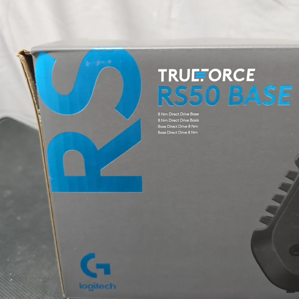 LOGITECH TRUEFORCE RS50 BASE – 8 NM DIRECT DRIVE RACING WHEEL BASE (BOXED)