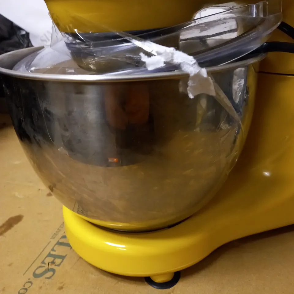 SWAN 800 W RETRO YELLOW STAND MIXER