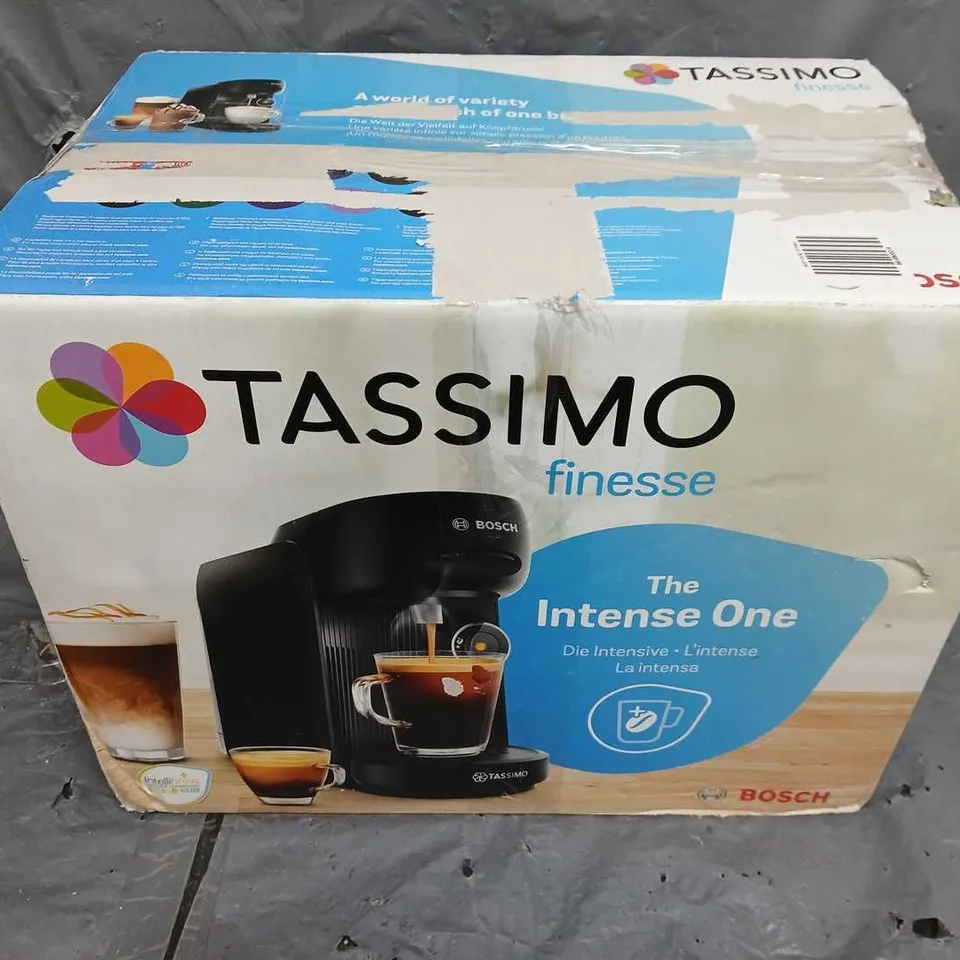 BOXED BOSCH TASSIMO FINESSE COFFEE MACHINE RRP £119