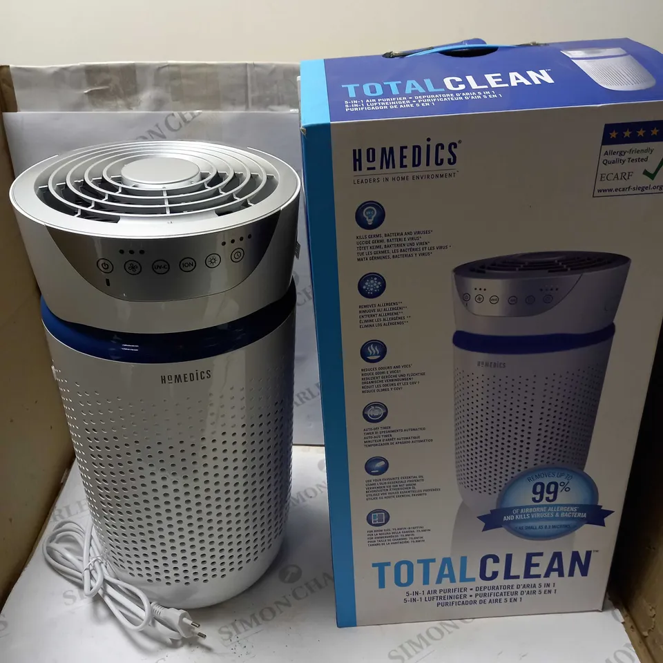 BOXED HOMEDICS TOTAL CLEAN AIR4 PURIFIER