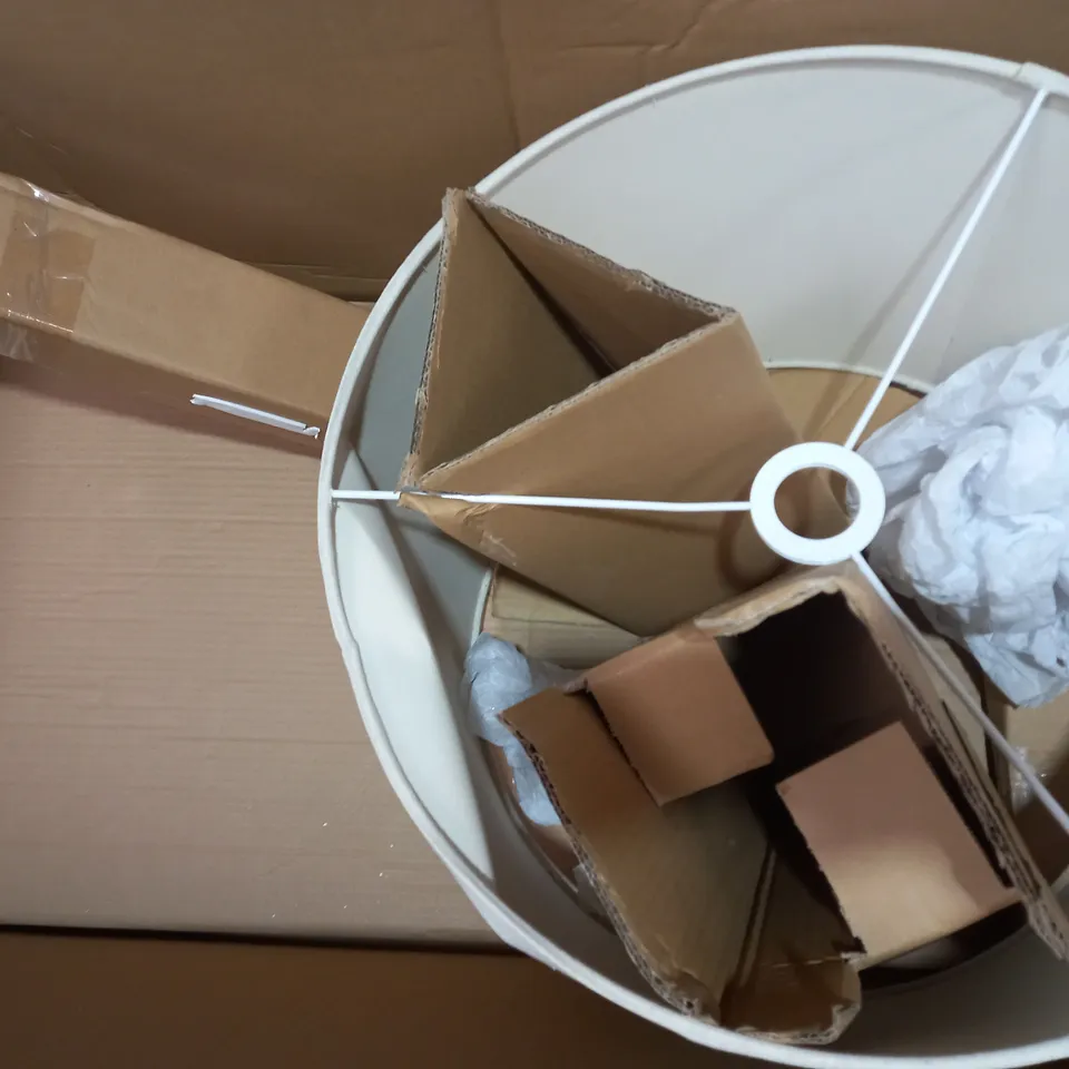 JOHN LEWIS TWIRL OAK FLOOR LAMP