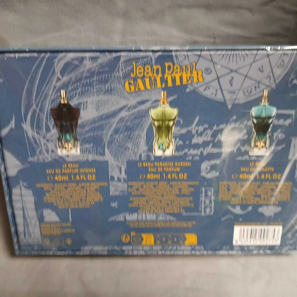 JEAN PAUL GAULTIER LE BEAU  PARFUM GIFT SET – 3 X 40ML