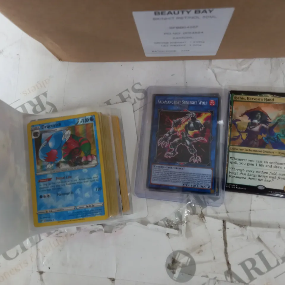 BOX OF ASSORTED POKEMON GAME CARDS/PACKS