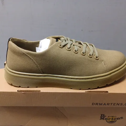 BOXED PAIR OF DR,MARTENS DANTE CANVAS SHOES - UK SIZE 8