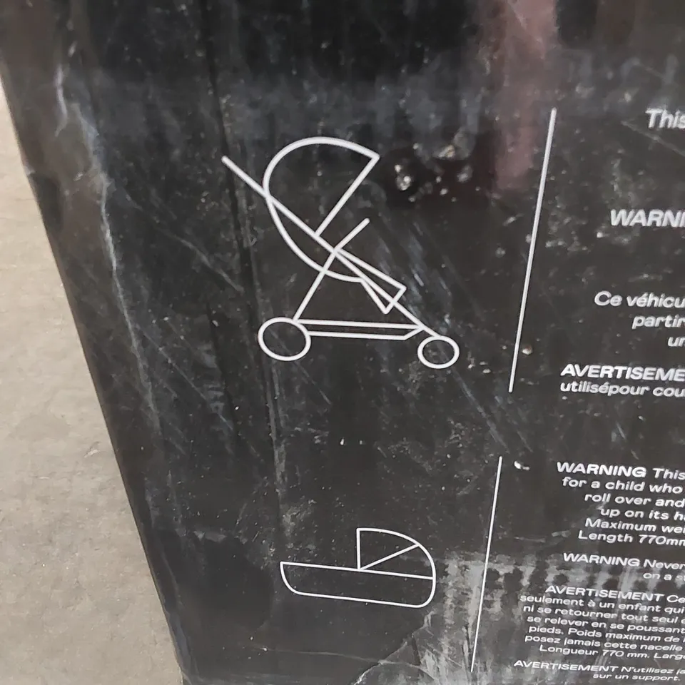 BOXED ICANDY PEACH 7 BISCOTTI ON BLONDE BABY STROLLER