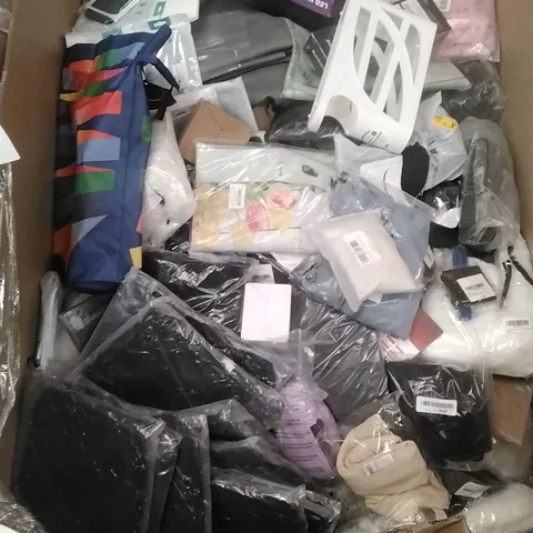 PALLET OF PHONE CASES,KITCHENWARE, APPAREL, TOOLS ETC