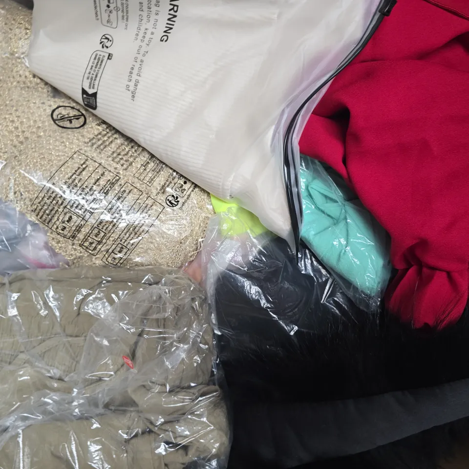 APPROXIMATELY 20 ASSORTED CLOTHING AND FASHION PRODUCTS IN VARIOUS STYLES AND SIZES - COLLECTION ONLY