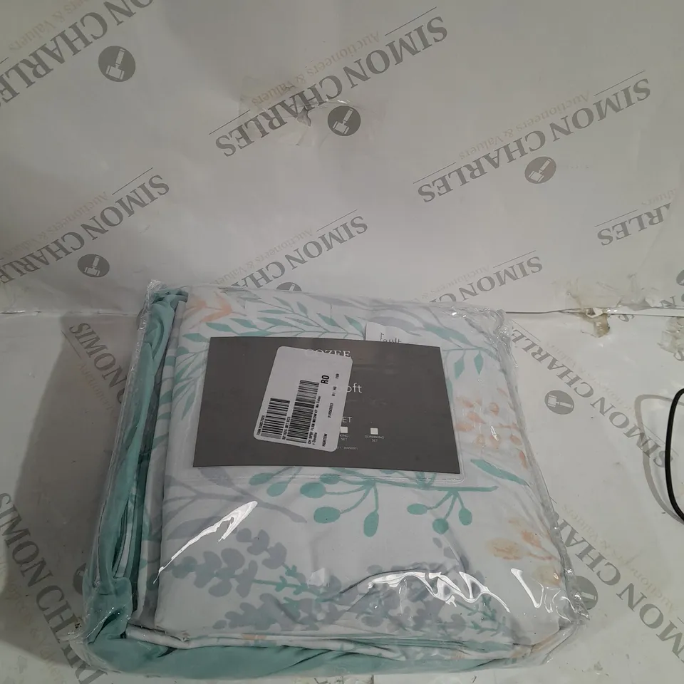 SUPERSOFT BY COZEE HOME FLORAL MEADOW PRINTED SINGLE SET 