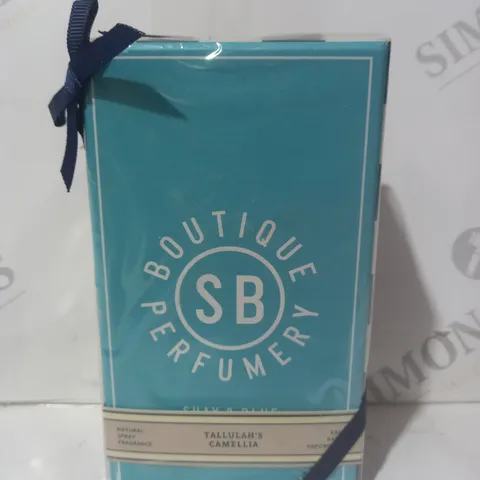 BOXED BOUTIQUE PERFUMERY TALLULAH'S CAMELLIA (100ML)
