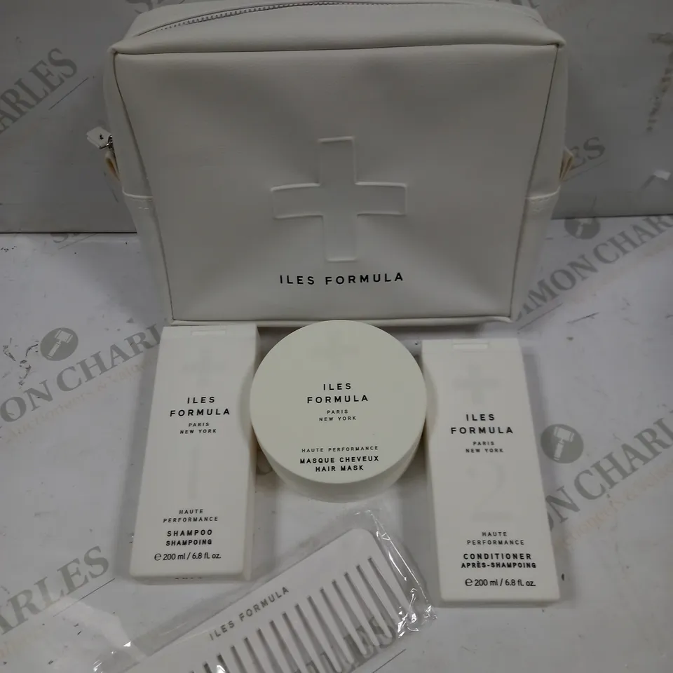 BOXED ILES FORMULA HAIR CARE SPA COLLECTION 