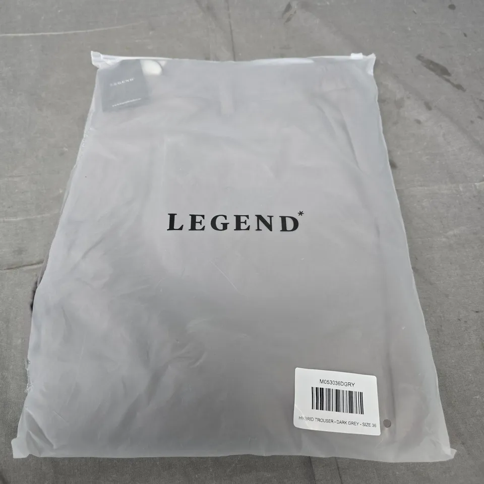 LEGEND HYBRID TROUSER - DARK GREY - SIZE 36