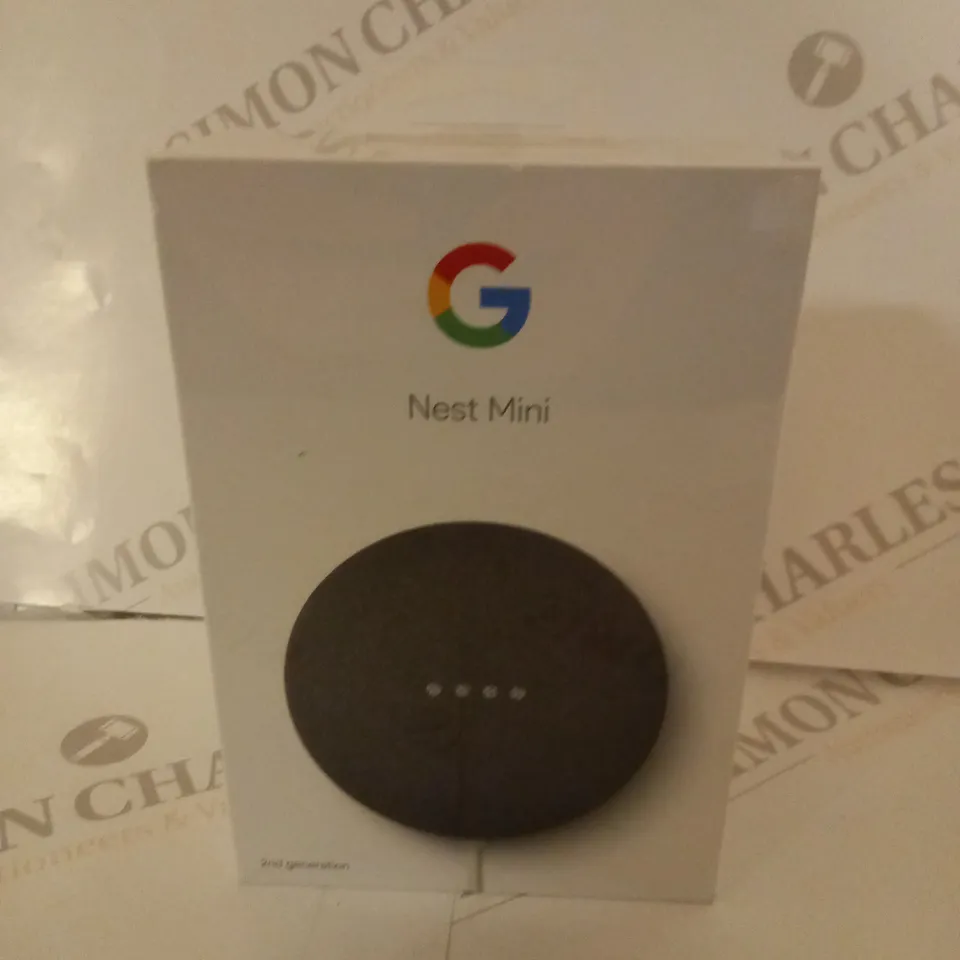 BRAND NEW BOXED SET OF 2 GOOGLE NEST MINI 2ND GENERATION