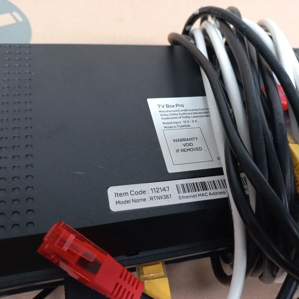 TV BOX PRO – MEDIA STREAMING/SET-TOP BOX 