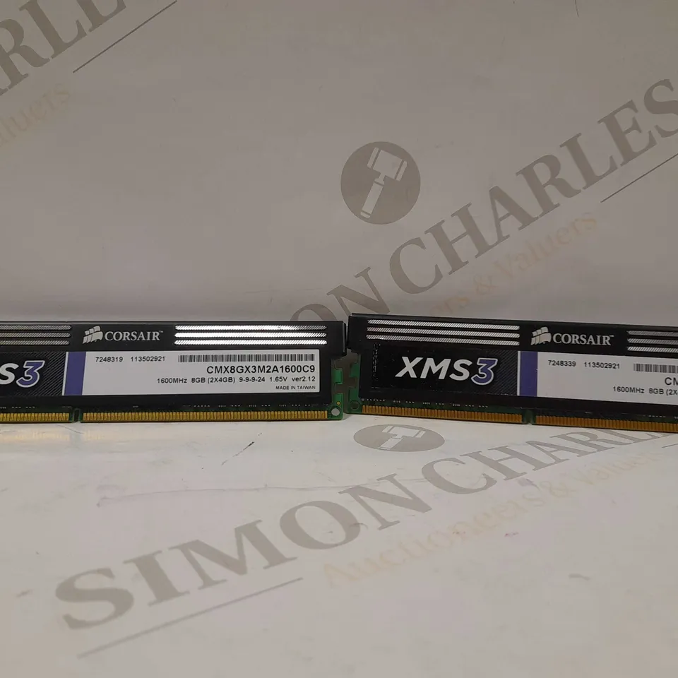 XMS3 - 8GB (2X4GB) DDR3 1600MHZ C9 MEMORY KIT