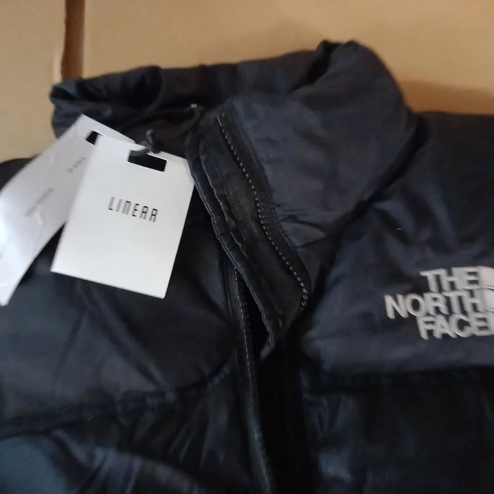 NORTH FACE BLACK PADDED COAT - 85