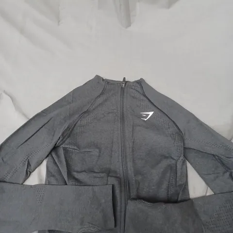 GYMSHARK CROPPED WORKOUT JACKET SIZE S