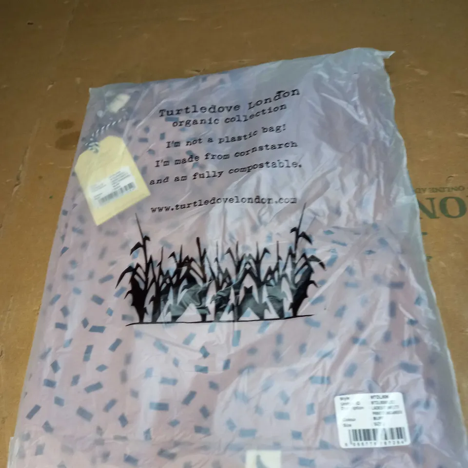 TURTLEDOVE LADIES CONFETTI PRINT DUNGAREE'S SIZE 2