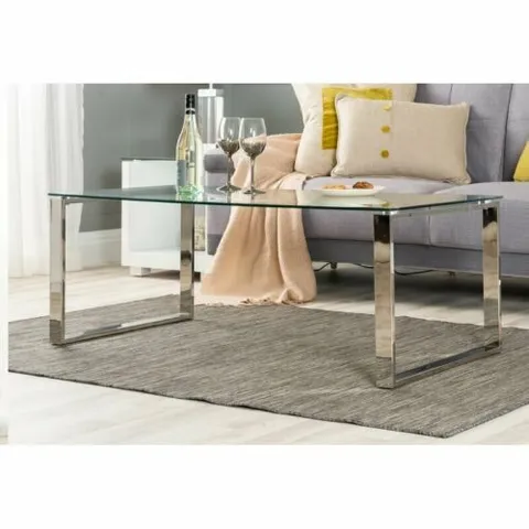 BOXED ADITYA SLED COFFEE TABLE