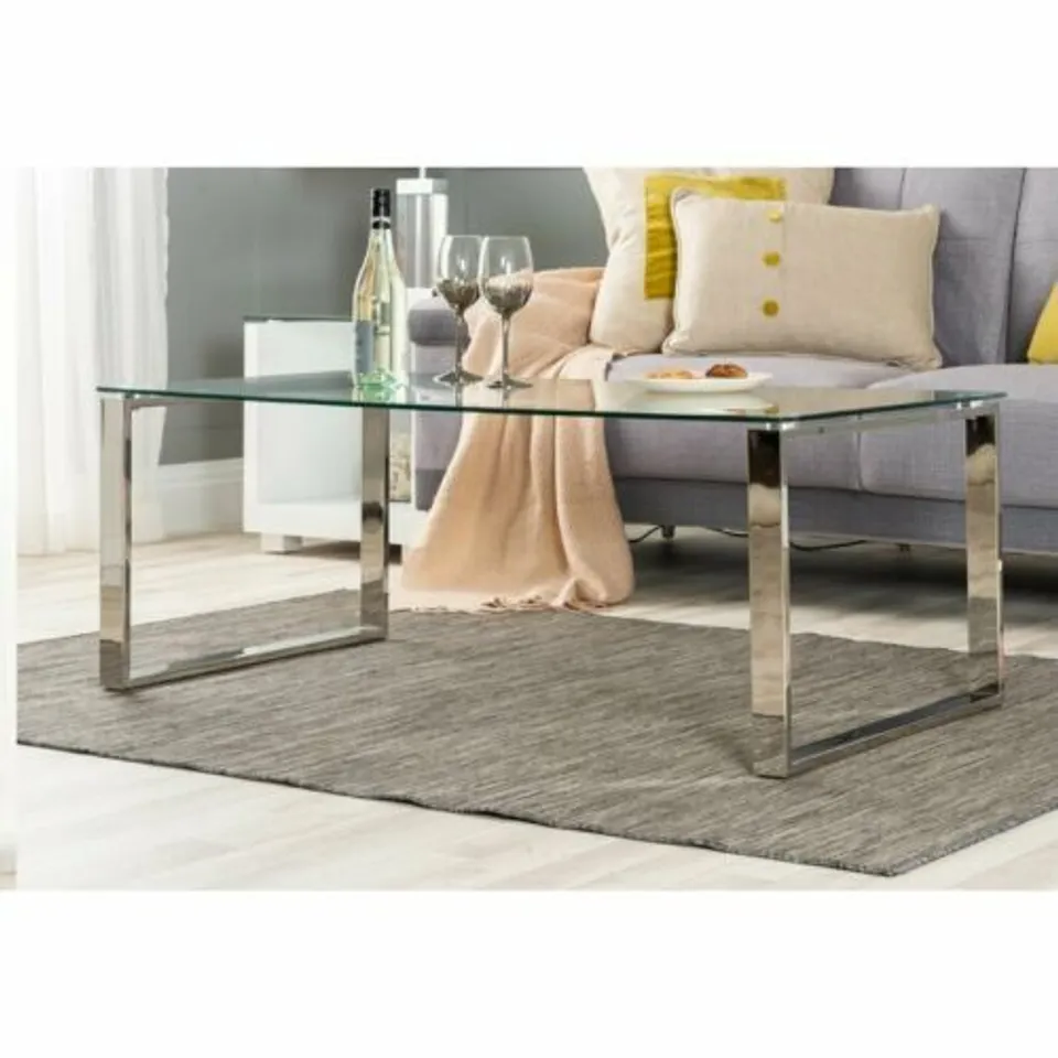 BOXED ADITYA SLED COFFEE TABLE