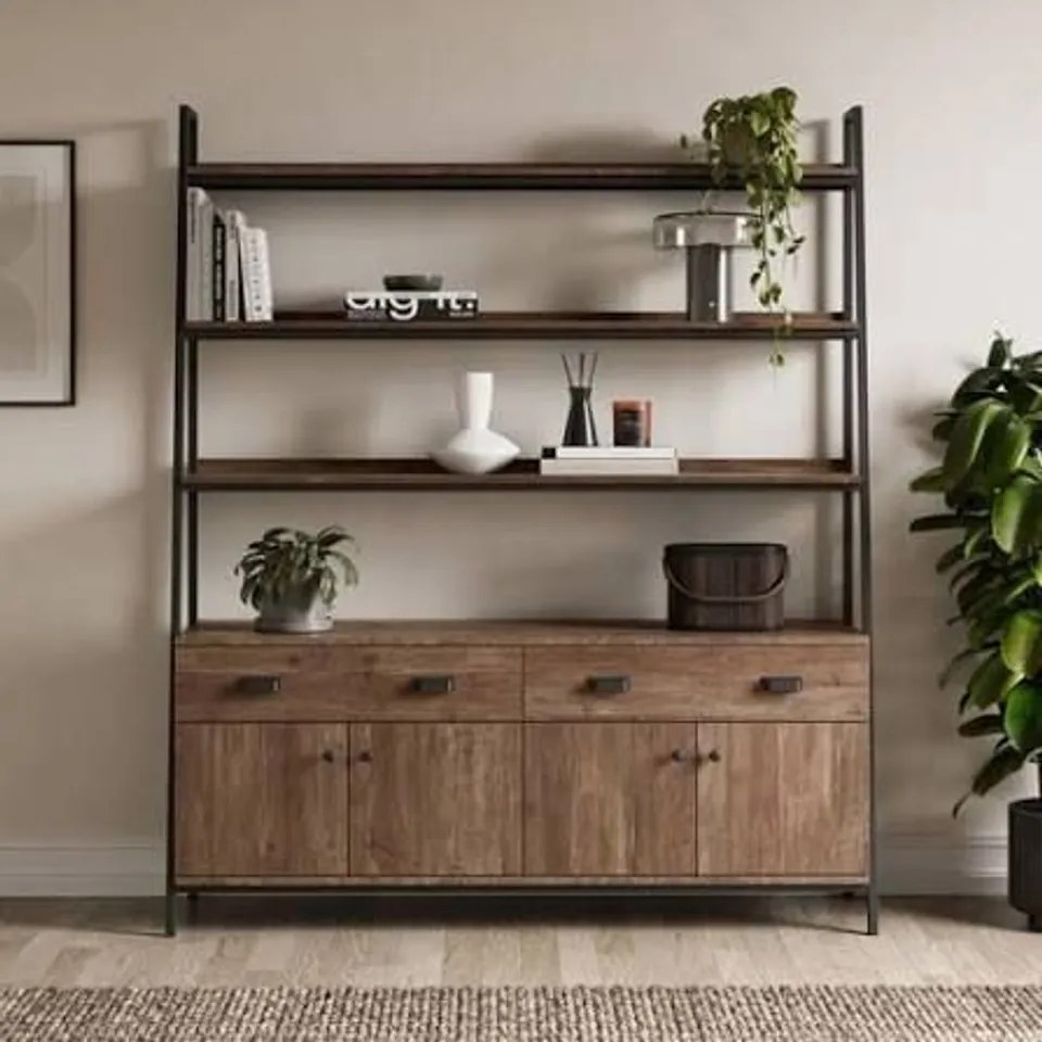 BOXED FULTON WIDE LADDER STORAGE CABINET (2 BOXES)