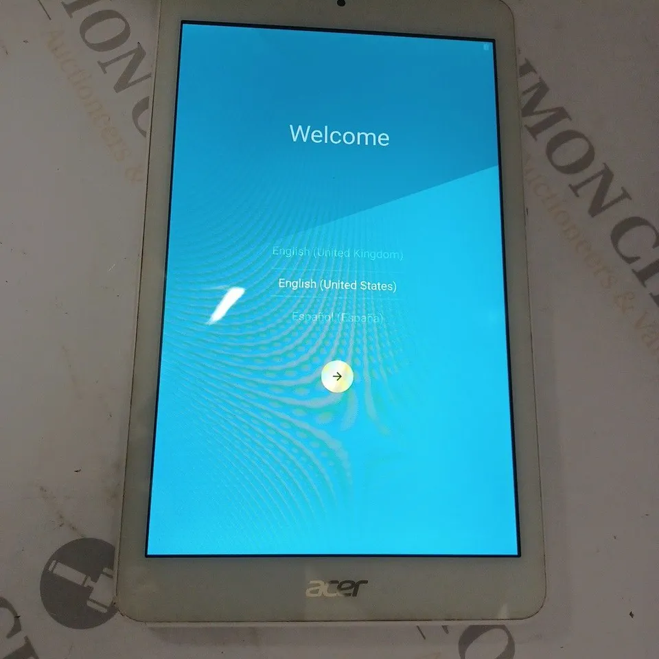 BOXED ACER ICONIA ONE 8 TABLET 