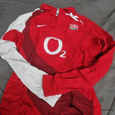 NIKE ENGLAND RUGBY UNION AWAY JERSEY - 07/09 - L