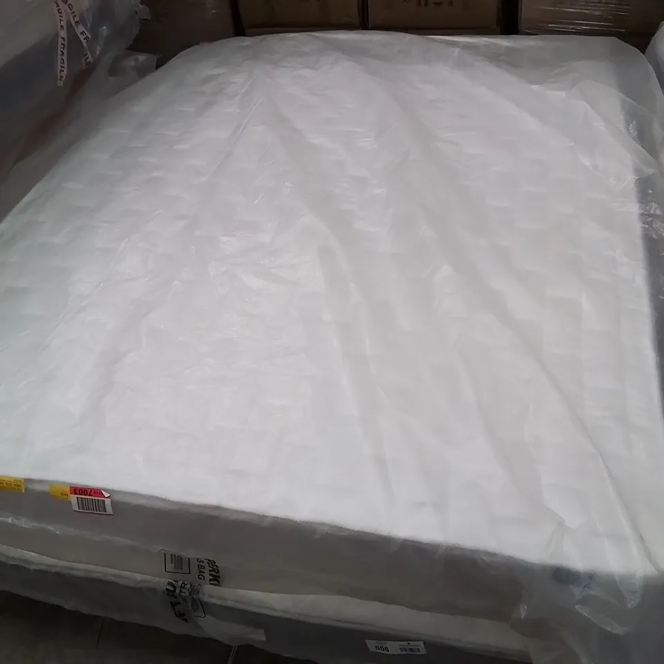 QUALITY BAGGED AFRIN BONNEL OPEN COIL KINGSIZE MATTRESS 