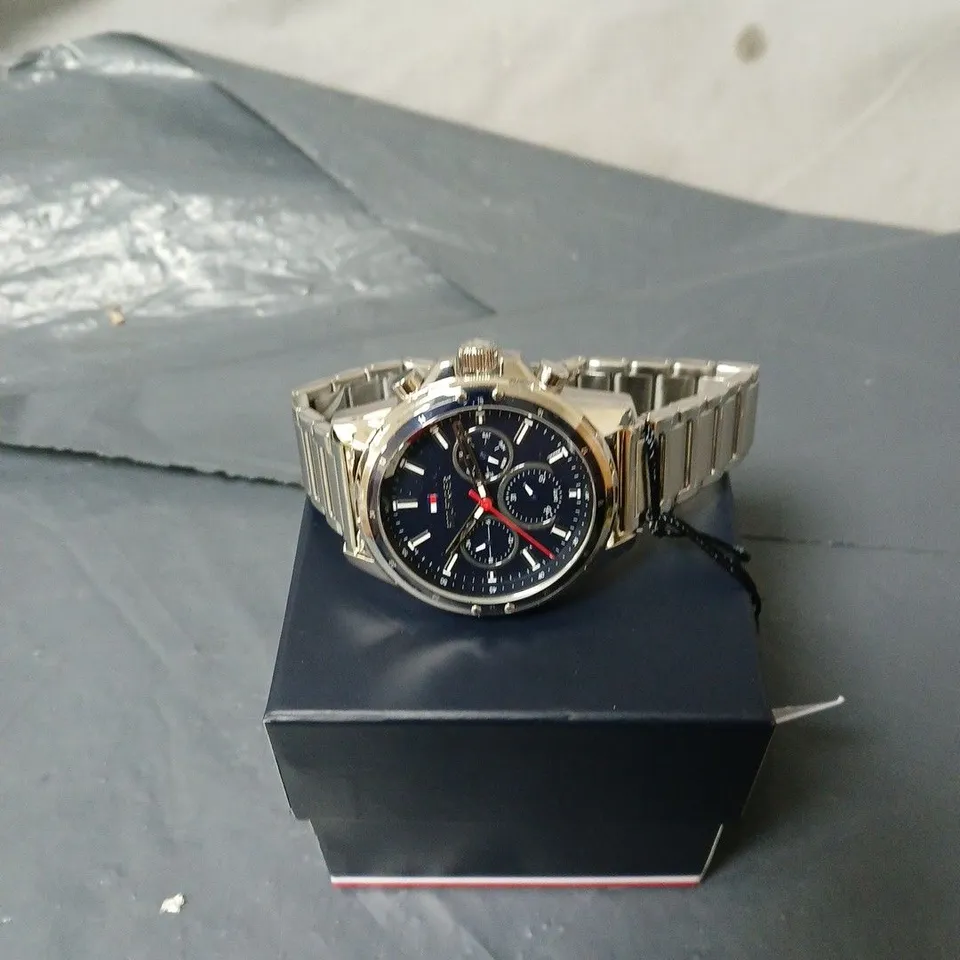 TOMMY HILFIGER BLUE CHRONOGRAPH WATCH RRP £189