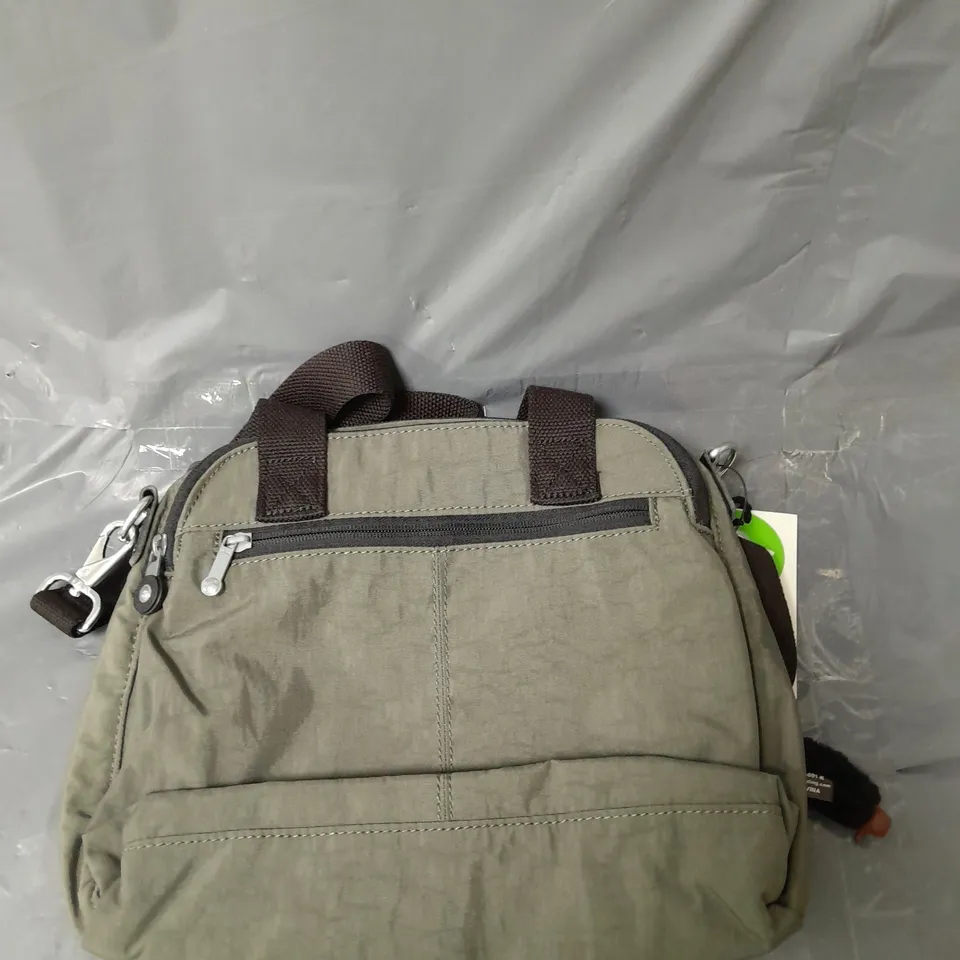 KIPLING LINZI MEDIUM SHOULDER BAG GREEN MOSS