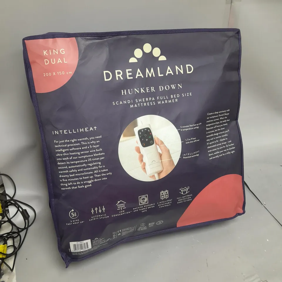 DREAMLAND HUNKER DOWN ELECTRIC UNDERBLANKET 200 X 150cm