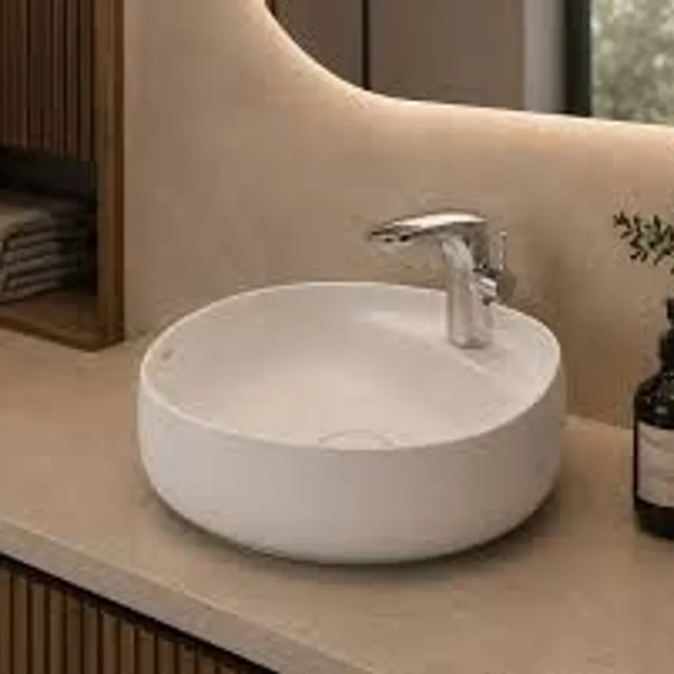 BRAND NEW BOXED ROCA BEYOND WHITE CERAMIC SINK BASIN