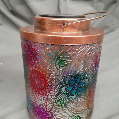 BOXED GARDEN REFLECTIONS RECHARGEABLE BUTTERFLY LANTERN