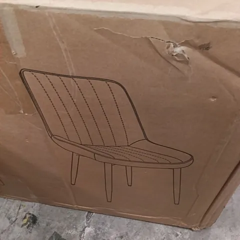 BOXED INDOOR LOUNGE CHAIR