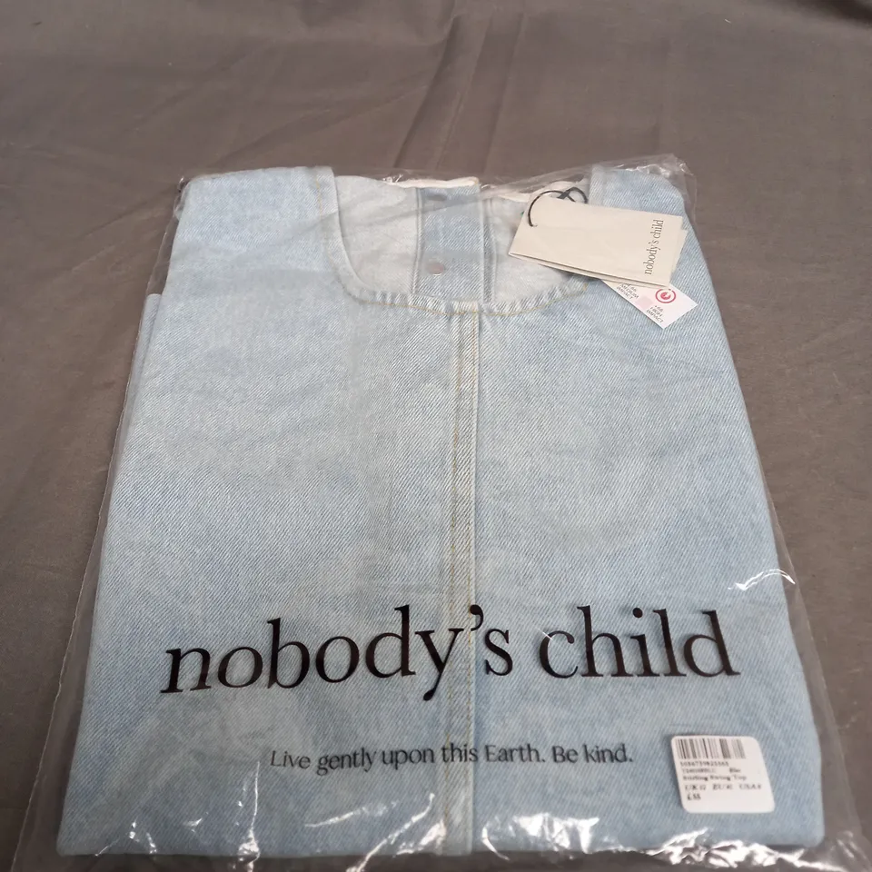 SEALED NOBODYS CHILD STIRLING SWING TOP IN BLUE - UK 12