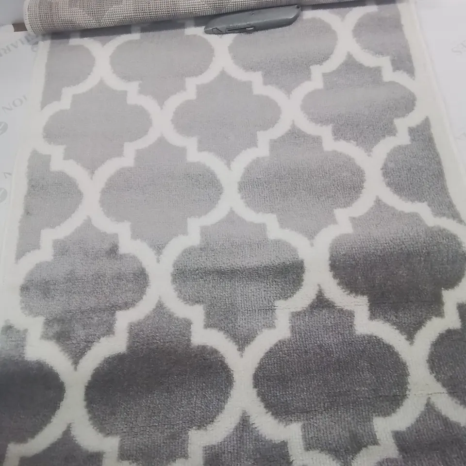 BRAND NEW BAGGED PACO HOME 066 SINAI RUG IN GREY - 60X 100CM