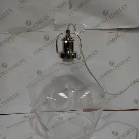 LAURA ASHLEY RYE PENDANT IN TINTED GLASS