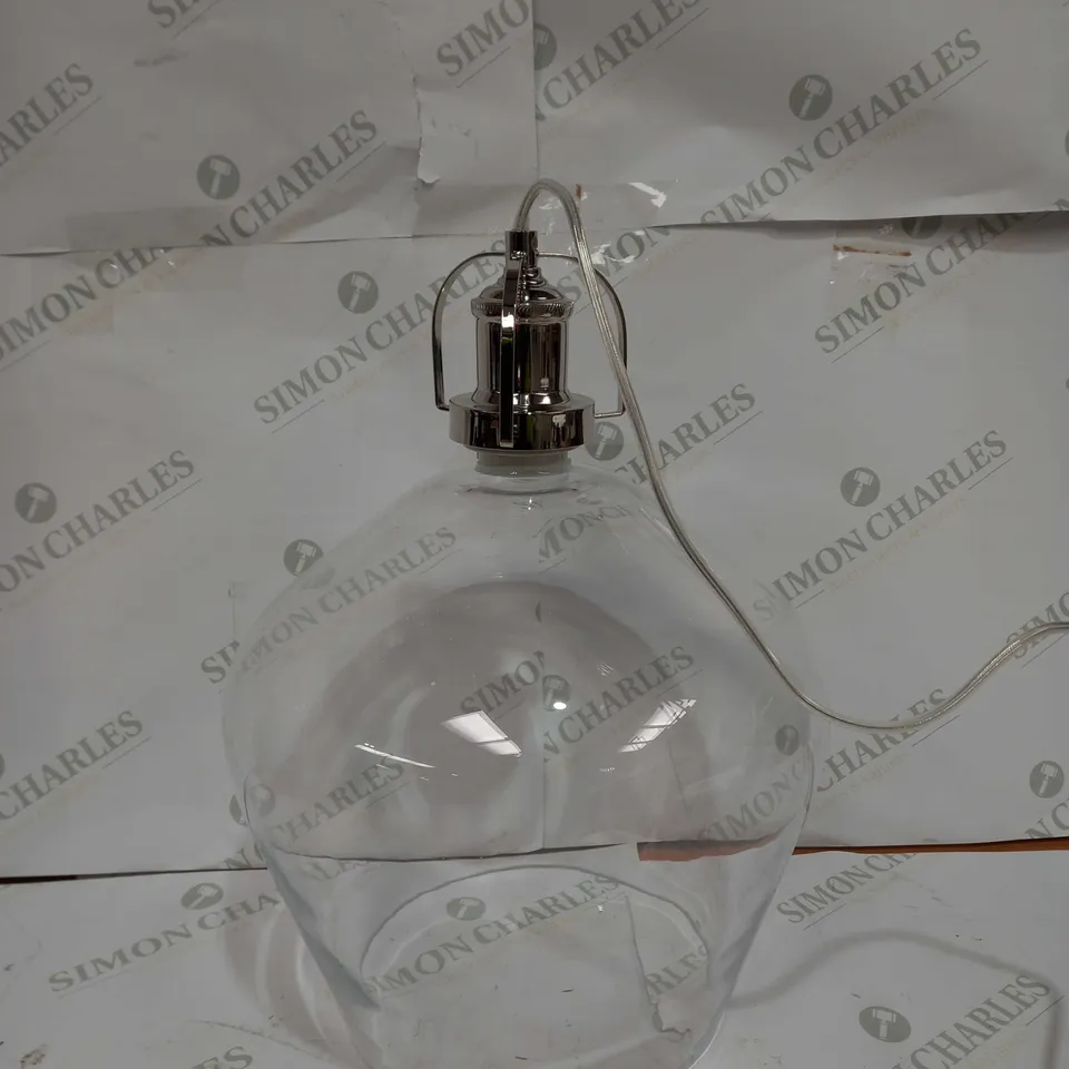 LAURA ASHLEY RYE PENDANT IN TINTED GLASS