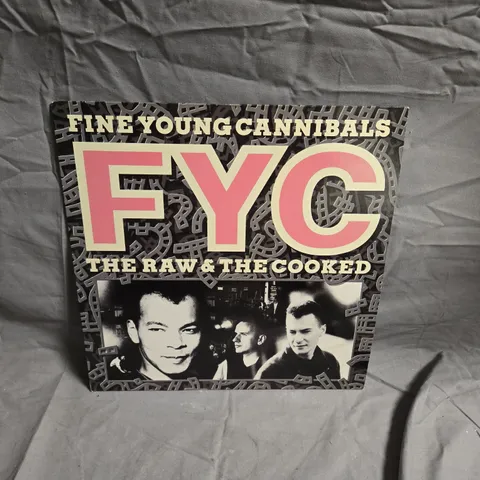 FINE YOUNG CANNIBALS – THE RAW & THE COOKED (VINYL LP)
