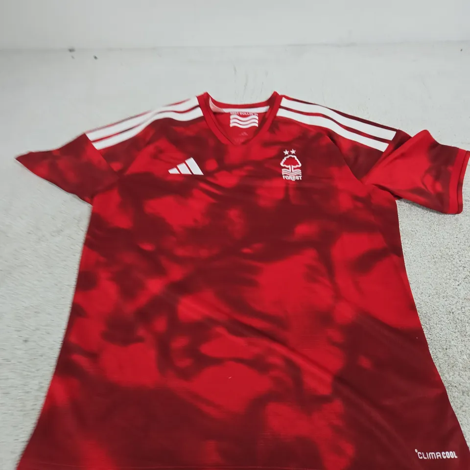 ADIDAS NOTTINGHAM FOREST YOUTH FOOTBALL SHIRT 13-14Y