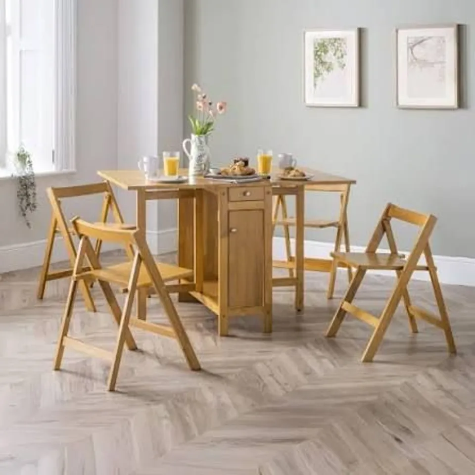 BOXED JULIA BOWEN SAVOY DINING SET TAUPE (1 BOX)
