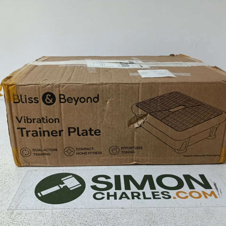 BLISS AND BEYOND VIBRATION TRAINER PLATE DEVICE