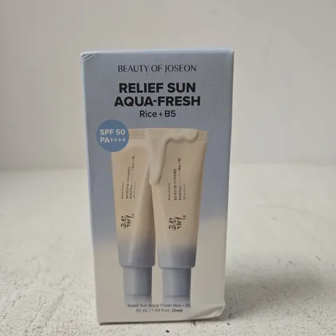 BEAUTY OF JOSEON RELIEF SUN AQUA-FRESH RICE + B5 - 50ML