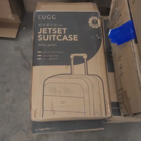 BOXED LUGG TRAVEL SUITCASE