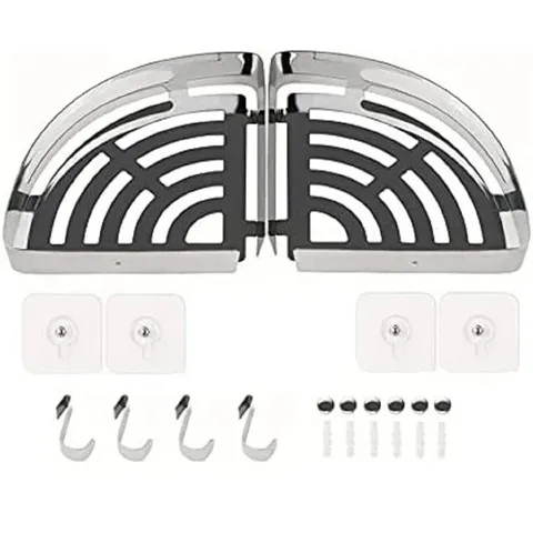 BOXED GALICIA METAL WALL MOUNTED BATHROOM SHELF