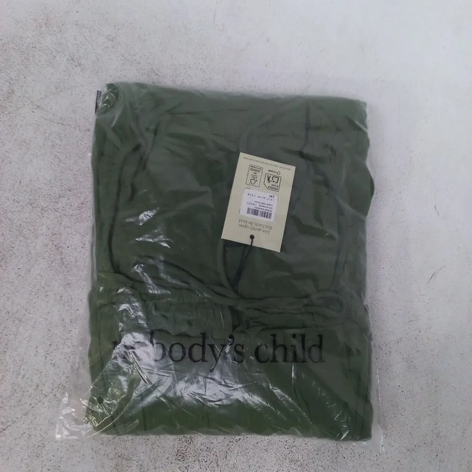 BAGGED NOBODY'S CHILD ANNIE MIDI DRESS IN GREEN SIZE UK 12