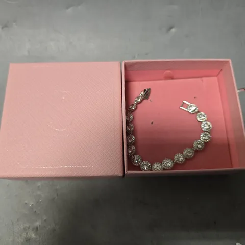 BOXED SWAROVSKI ROUND CUT BRACELET