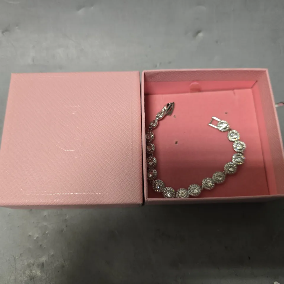 BOXED SWAROVSKI ROUND CUT BRACELET 