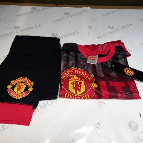 OFFICIAL MANCHESTER UNITED PYJAMAS SIZE 9-10 YEARS
