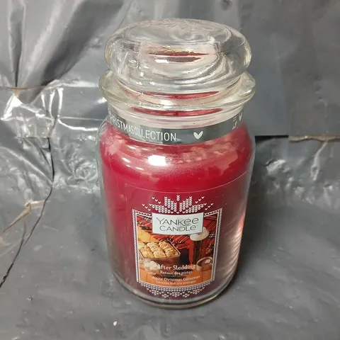 YANKEE CANDLE AFTER SLEDDING APLINE CHRSITMAS CANDLE (623g) - COLLECTION ONLY