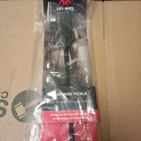 SEALED SLAP N TICKLE DUAL ENDED 20" CROP & TICKLER